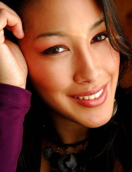 Close portrait of Melina Soochan